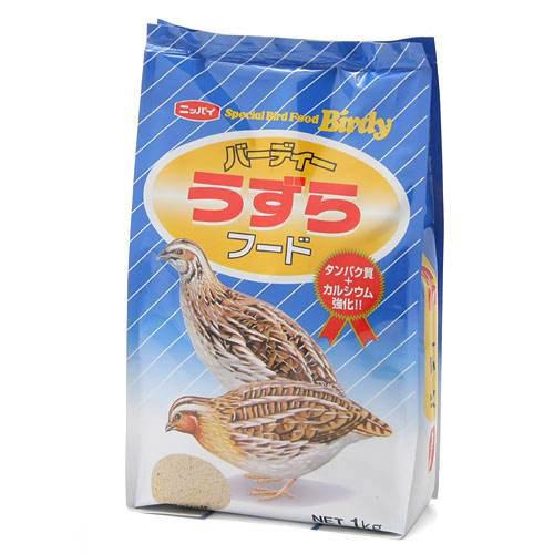 日本ペットフード　バーディー　うずらフード　1kg×3袋　鳥　フード　餌　えさ　種　穀類【HLS_DU】　..