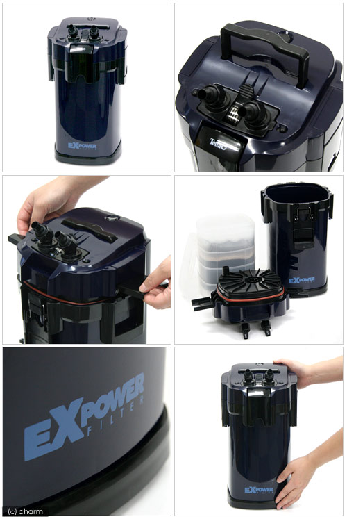 テトラ バリューエックスパワーフィルター VX-90 ろ材付きセット 水槽用外部フィルターの画像2枚目
