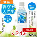 おいしい湧水　秩父の天然水　500mL　24本入り　国産　軟水　お一人様1点限り　関東当日便