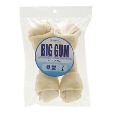 ペットプロ BIGガム 骨型 2本 大型犬 おやつ ガム 関東当日便
