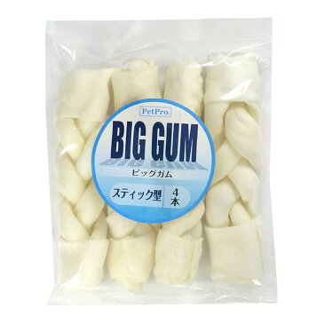 ペットプロ BIGガム スティック型 4本 大型犬 おやつ ガム 関東当日便