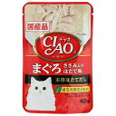 いなば CIAO チャオ まぐろ ささみ入り ほたて味 40g キャットフード CIAO チャオ 国産 関東当日便