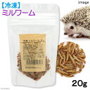 冷凍★冷凍ミルワーム 20g 爬虫類エサ 無添加 無着色 別途クール手数料 常温商品同梱不可