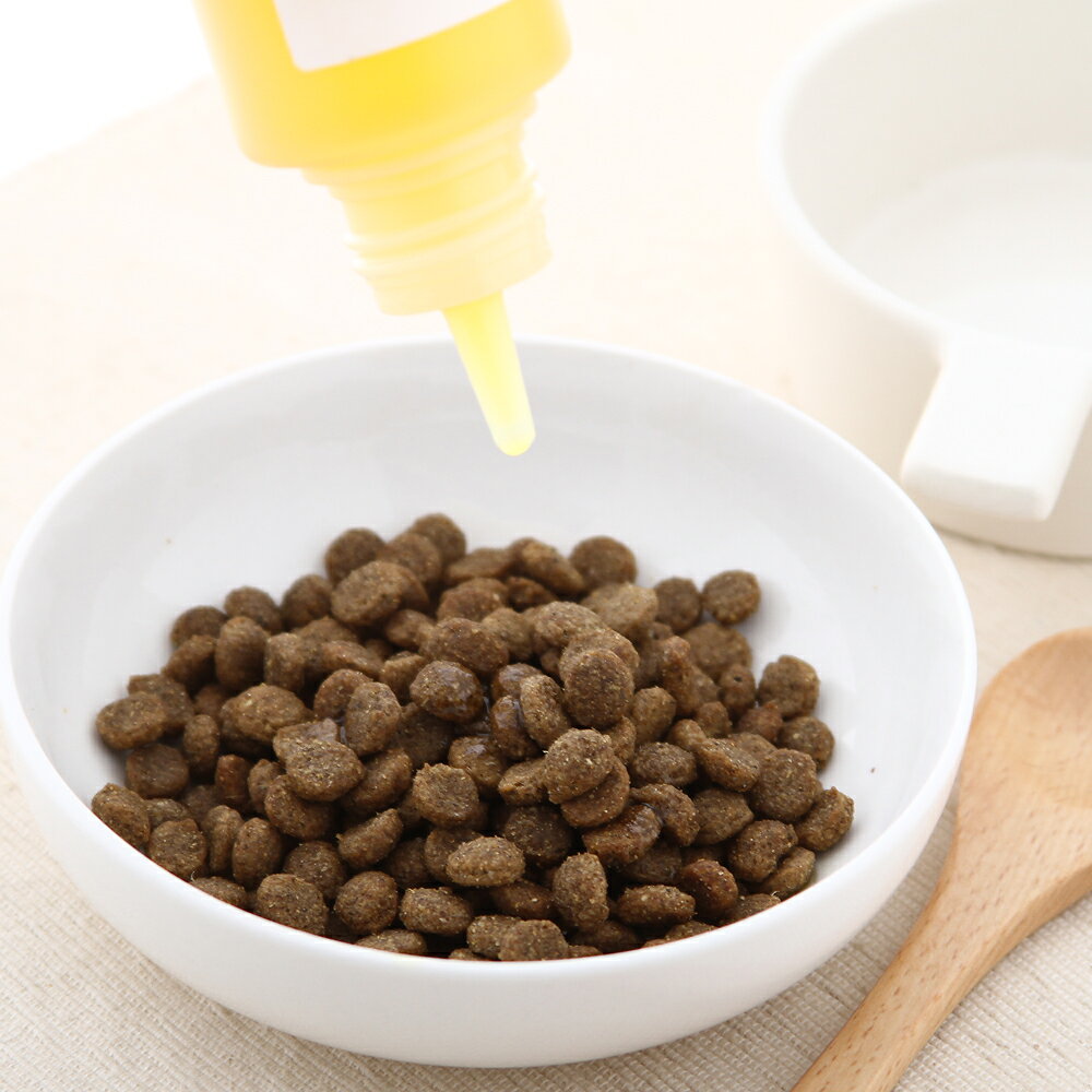犬　猫　サプリ　亜麻仁油　オメガオイル　80mL　犬猫用　アマニ油　手作りごはん　無添加　無着色　PackunxCOCOA　関東当日便 chanet-10531800 charm 楽天市場店 サンプル画像2