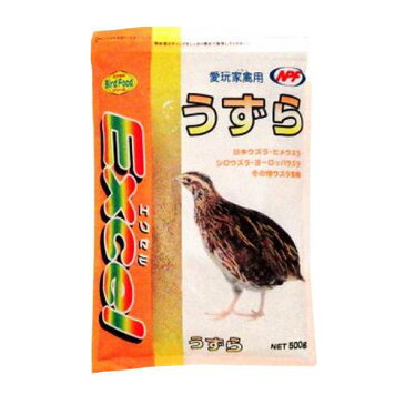 NPF　エクセル　うずら　500g+鳥さんの食事　昆虫食サポートミルワームソフト　30g　セット　関東当日便