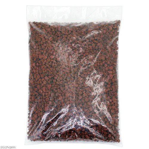 無地パッケージ Crimson Volcano(溶岩砂) 3リットル(30cm水槽用) 底砂 ろ材 鉢底石 お一人様6点限り 関東当日便