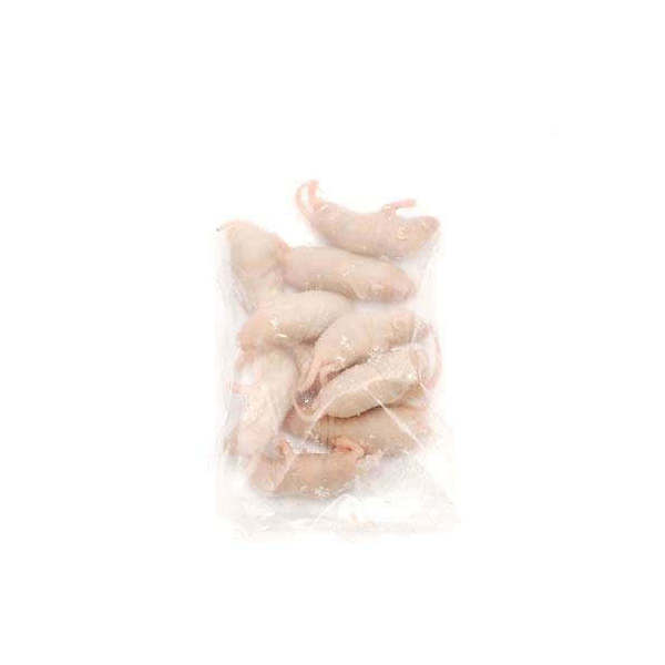 冷凍★富城 ピンクマウスM（10匹） ×5（約3cm） 冷凍マウス 別途クール手数料