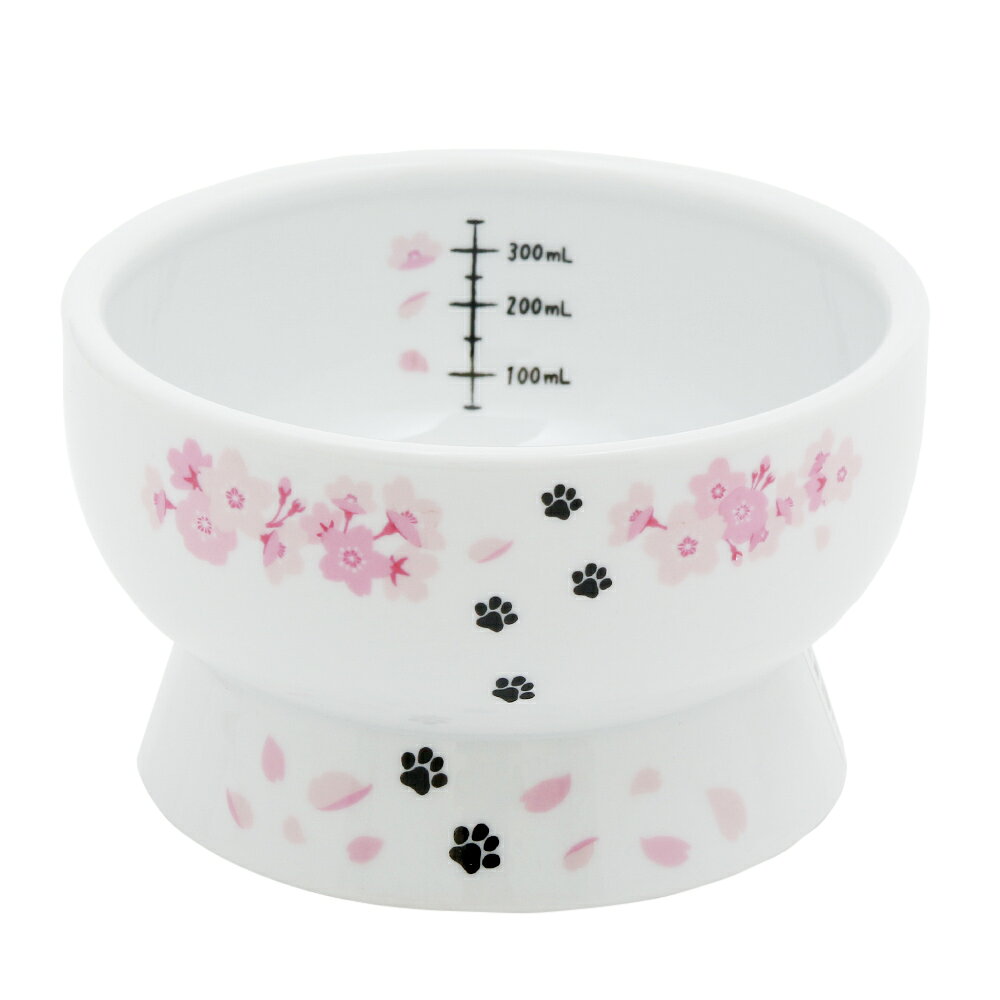 猫壱　ハッピーダイニング　脚付ウォーターボウル　SAKURA　2019　関東当日便
