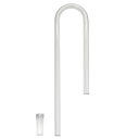 様々なフィルターに使用可能! 吸水パイプ クリア 高さ45cm水槽用 (直径16/22のホース用) +クリアストレーナー 関東当日便