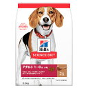 ドッグフード　サイエンスダイエット　アダルト　1歳～6歳　ラム＆ライス　小粒　成犬用　3．3kg　ヒルズ　犬【HLS_DU】　関東当日便