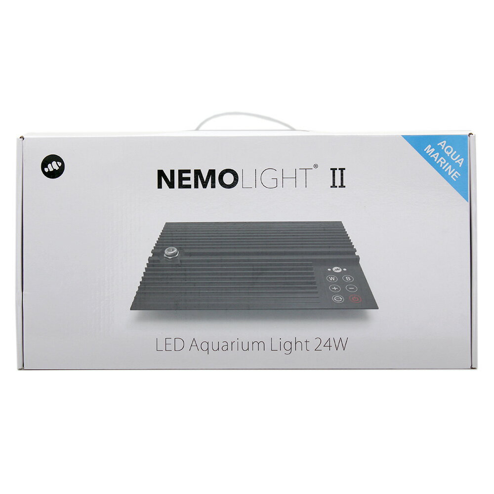 マーフィード NEMO LIGHT 2 アクアマリン 24W 海水用 〜45cm水槽 タイマー付き