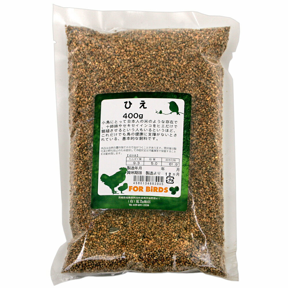 荒為商店　ひえ　400g【HLS_DU】　関東当日便