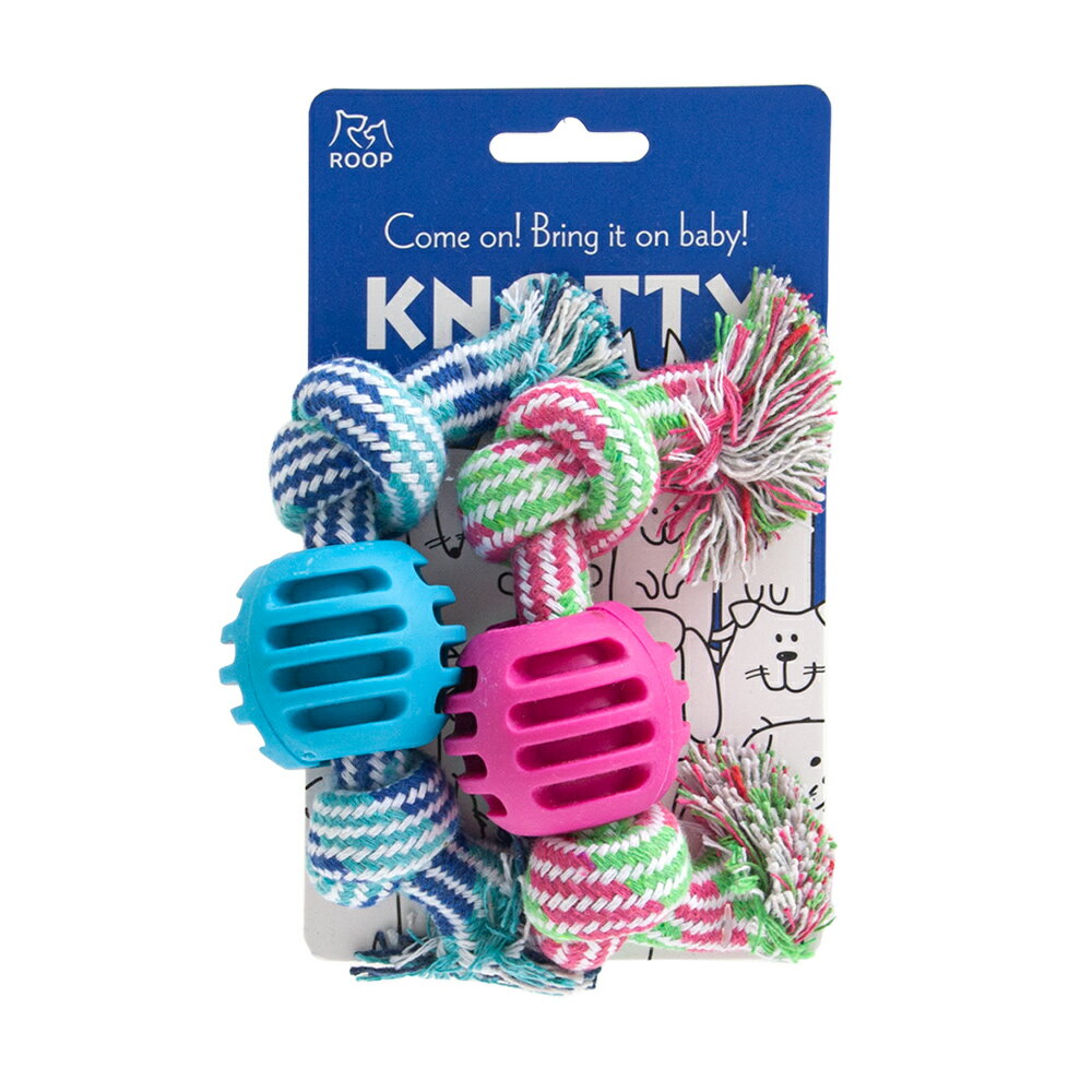 ループ フレンディ ノッティー ロープボール 2個セット 関東当日便