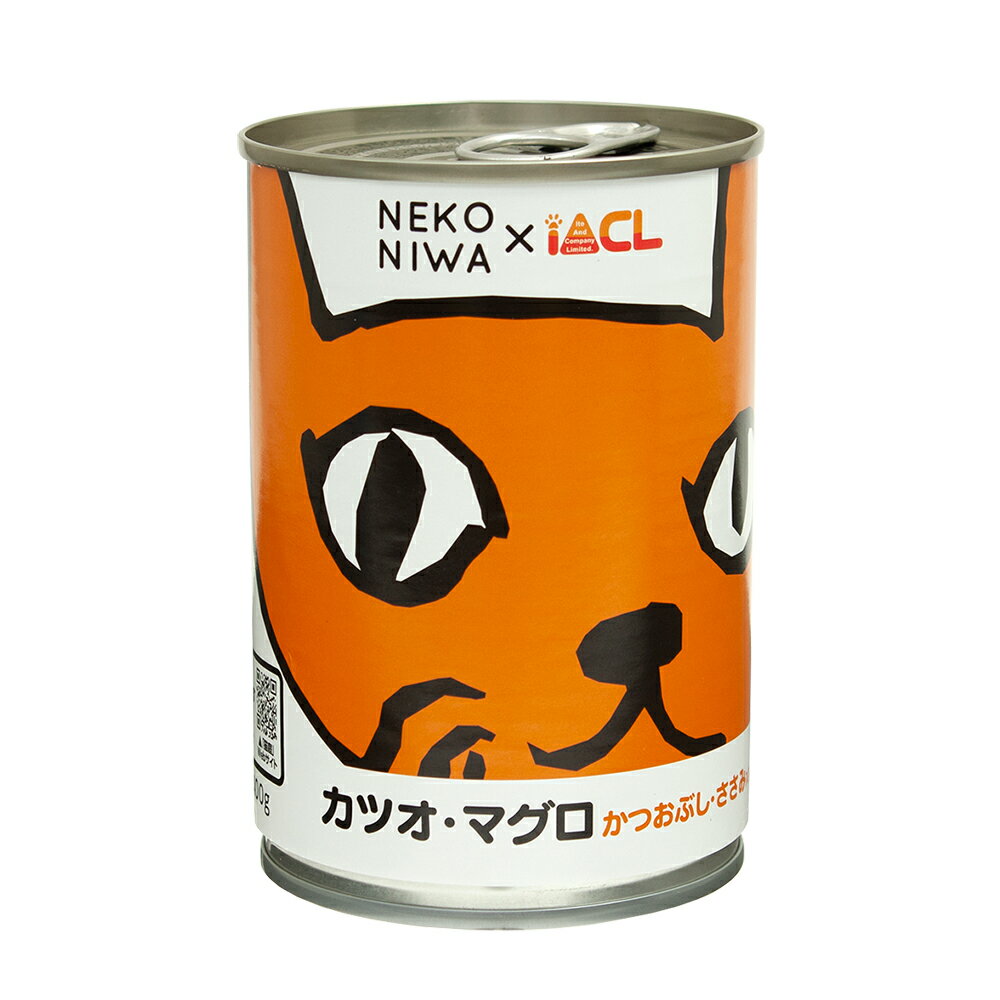 猫庭　NEKONIWA　猫缶　カツオ・マグロ　かつおぶし・ささみ入り　400g【HLS_DU】　関東当日便