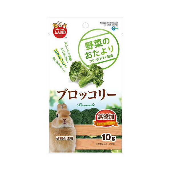 マルカン 野菜のおたより ブロッコリー 10g 小動物 おやつ【HLS_DU】 関東当日便