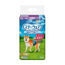 メーカー：ユニチャーム 洋服みたいな吸収ウェア！マナーウェア　男の子用　LL　32枚対象柴犬、パグ、コーギー、ビーグル、フレンチブルドックなどの中型犬（男の子用）特長●洋服感覚でおしゃれなデニム柄の、男の子用の愛犬用マナーウェアです。●お出かけ・お部屋でのマーキング・そそうに！旅行、ドライブ、お散歩におすすめです。●「くるっと巻くだけスリムフィット形状」で、簡単装着＆ワンちゃんが嫌がらない設計になっています。●「やわらか全面通気シート」で、お肌さらさらをキープします。●「ぐるっとぴたりギャザー」で、モレにくく安心です。●「安心スリム吸収体」で、6時間分のおしっこを吸収します。　※健康なワンちゃんの6時間の平均おしっこ量を参考（ワンちゃんのおしっこ量には個体差があります）数量32枚適応サイズ（約）適応胴回り：50〜55cm 適応体重：9．5〜12．0kg材質表面材：ポリオレフィン・ポリエステル不織布 吸水材：吸水紙、綿状パルプ、高分子吸水材 防水材：ポリエチレンフィルム 止着材：ポリオレフィン 伸縮材：ポリウレタン 結合材：ホットメルト接着剤 外装材：ポリエチレン原産国日本ご使用方法●「まえ」と書いてある方を前足側に向け、白い吸収体の面を上にして、製品を広げた状態でお腹の下側にもってきます。●左手でワンちゃんと製品をしっかり抑えながら、体にフィットするように、しっかりしめてください。●しっかりしめながら、製品の九州体面と白いテープをくっつけてしっかり留めてください。テープはつけ直しができます。●最後にギャザーを外側に出して、製品がしっかり性器を覆っていることを確認してください。処理方法●処理の方法はお住まいの地域のルールに従ってください。●汚れた部分を内側にして、小さく丸めて不衛生にならないように処理してください。●水に溶けないのでトイレに捨てないでください。●外出時に使った本品は必ず持ち帰り、ご家庭で処理してください。ご注意※本品は犬用のマナーウェアです。目的以外の用途では使用しないでください。 ※単品ではお腹に巻く形状なので、ウンチの処理はできません。ウンチの処理もしたい方はペット用紙オムツとの併用をおすすめします。 ※前と後ろを間違え装着するとモレの原因となります。お問い合わせについて商品の不明点につきましては、下記にお問い合わせください。ユニ・チャーム株式会社　ペットケアダイヤルTEL：0120−810−539メディコート　ライフアシスト　スープタイプ　ミルク仕立て　60g×2袋デビフ　アニウェル　ハイカロリー　150g　24缶　正規品　缶詰　犬　ウェットフード　ドッグフード犬　おむつ　ユニチャーム　マナーウェア　女の子用　Mサイズ　ベージュチェック・デニム　34枚　小〜中型犬用犬　おむつ　ユニチャーム　マナーウェア　女の子用　Lサイズ　ベージュチェック・デニム　32枚　中型犬用ニュートロ　ナチュラルチョイス　子犬用　大型犬用　チキン＆玄米　3kg　プレミアムチキン　お一人様5点限り犬　おむつ　男の子＆女の子のための　マナーおむつ　のび〜るテープ付き　ジャンボパック　L　42枚入り … マナーウェア　男の子用　LL　32枚　4520699642740　20201231　y20m12　nszk　犬用品　犬　いぬ　マナーウエア　マーキング　そそう　旅行　ドライブ　お散歩　さんぽ　お出かけ　室内　お部屋　洋服感覚　おしゃれ　スリム　簡単装着　通気性　モレない　ギャザー　安心　吸収　おしっこ　中型犬　柴犬　パグ　コーギー　ビーグル　フレンチブルドック　opa2_choku　bnr2209dogite　bnr202311wanuni■この商品をお買い上げのお客様は、下記商品もお買い上げです。※この商品には付属しません。■メディコート　ライフアシスト　スープタイプ　ミルク仕立て　60g×2袋デビフ　アニウェル　ハイカロリー　150g　24缶　正規品　缶詰　犬　ウェットフード　ドッグフード犬　おむつ　ユニチャーム　マナーウェア　女の子用　Mサイズ　ベージュチェック・デニム　34枚　小〜中型犬用犬　おむつ　ユニチャーム　マナーウェア　女の子用　Lサイズ　ベージュチェック・デニム　32枚　中型犬用ニュートロ　ナチュラルチョイス　子犬用　大型犬用　チキン＆玄米　3kg　プレミアムチキン　お一人様5点限り犬　おむつ　男の子＆女の子のための　マナーおむつ　のび〜るテープ付き　ジャンボパック　L　42枚入り