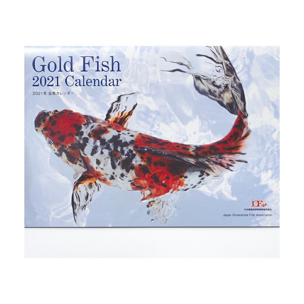 GOLD FISH 金魚カレンダー 2021（壁掛けタイプ）