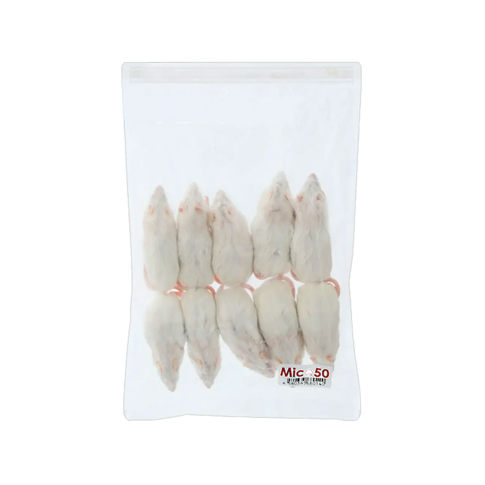 冷凍★リタイア カタ養殖 Mice50 冷凍マウス（10匹） パック 別途クール手数料