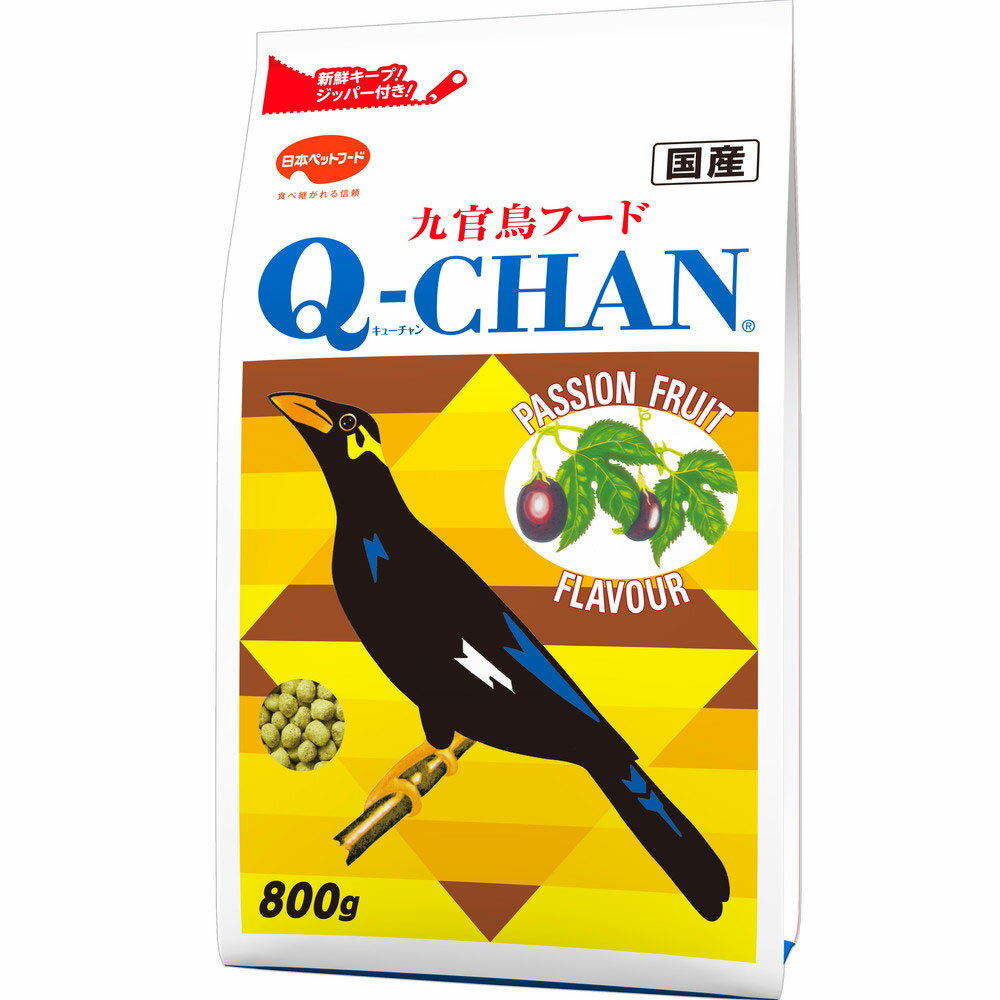 九官鳥フード Q-CHAN 800g 鳥 フード 餌 えさ