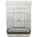 HOEI　465パラキート　ブラウン　（46．5×46．5×65cm）　インコ　小型インコ　中型インコ　オウム　銀メッキ　沖縄別途送料【HLS_DU】　関東当日便