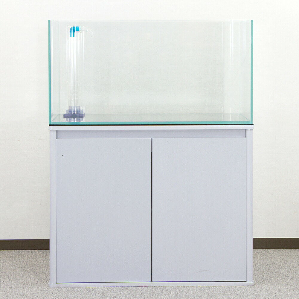 （大型）アクロ　OF水槽セット9045X　水槽台ホワイト　本州四国送料無料・同梱不可・代引不可　50 ...