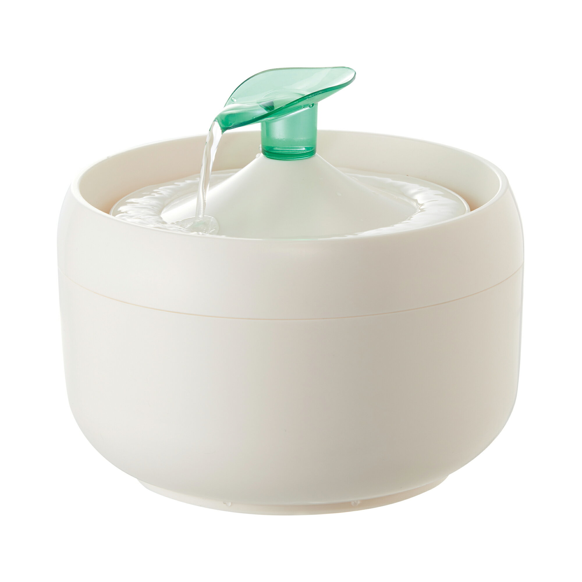 給水器　GEX　ピュアクリスタル　ニャーロ　1L　猫用　オフホワイト　関東当日便 2
