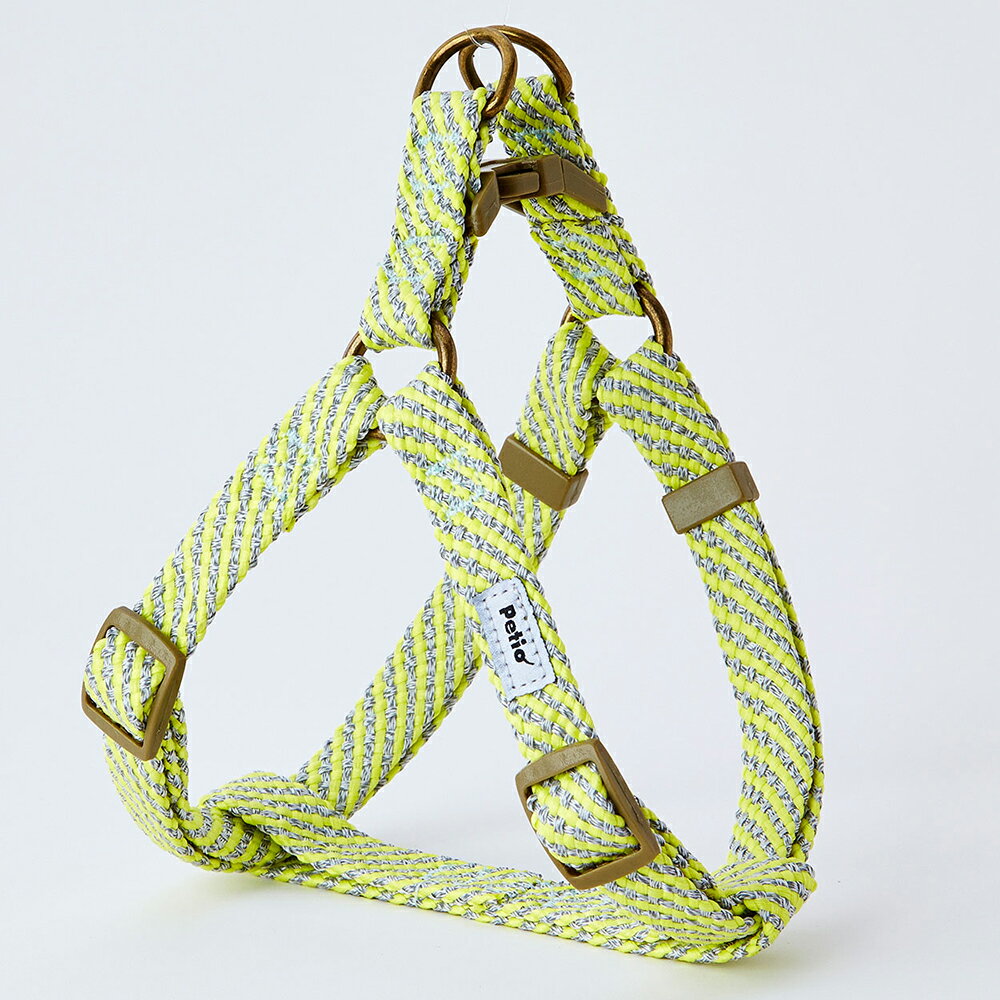 ペティオ　犬用胴輪　フラッシュソフトハーネス　SS　イエロー　関東当日便