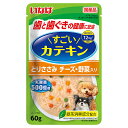 いなば　すごいカテキンパウチ　とりささみ　チーズ・野菜入り　60g【HLS_DU】　関東当日便