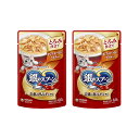 銀のスプーンパウチ とろみ仕立て まぐろ・かつおにささみ入り 60g×2袋 関東当日便