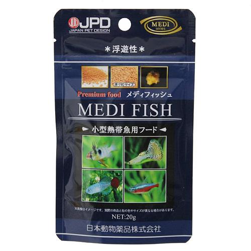 日本動物薬品 ニチドウ プレミアムフード メディフィッシュ 20g 熱帯魚 餌 エサ