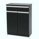 アウトレット品 組立アクアキャビ 6030 引出付 ブラック 沖縄別途送料 訳あり 関東当日便