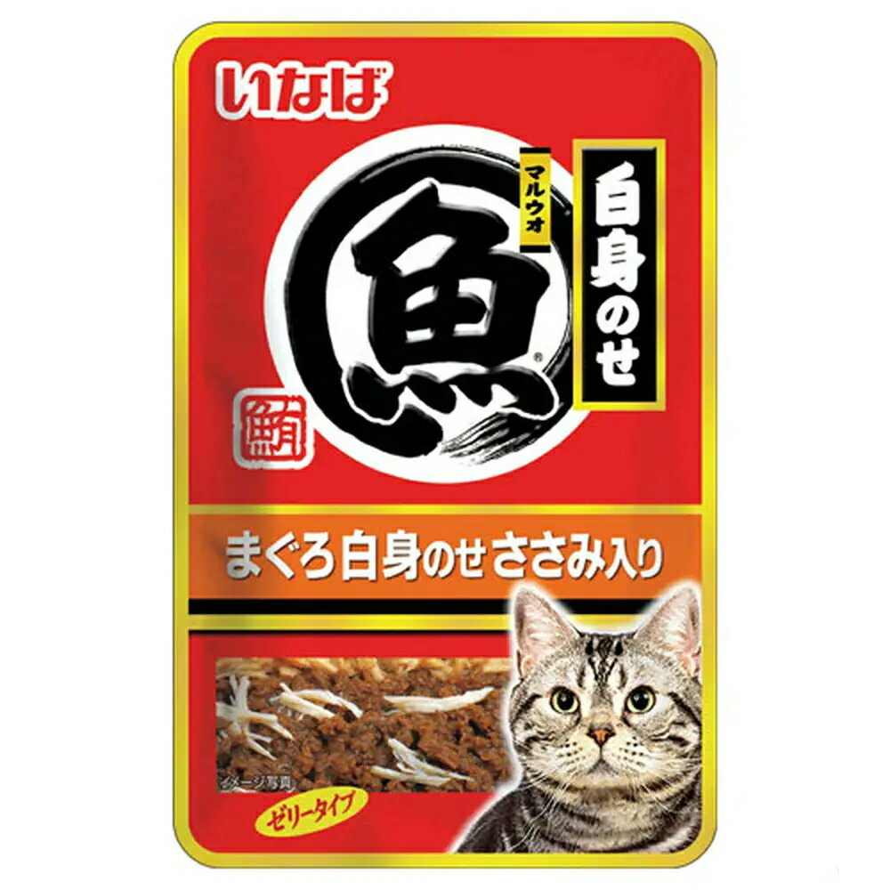 Other - いなば　マルウオ　白身のせ　パウチ　まぐろ白身のせ　ささみ入り　40g×12袋　関東当日便