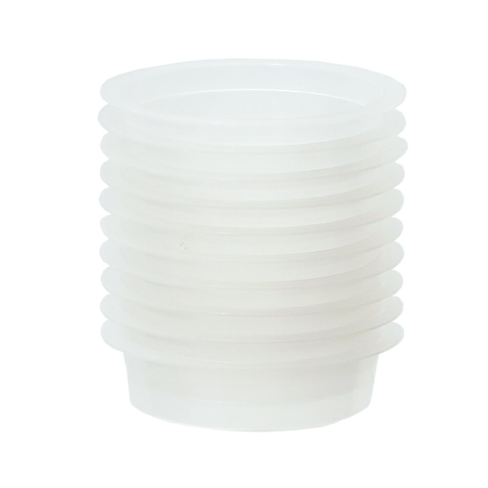 使い捨て餌皿 浅型 クリア 10個 プラスチック製 関東当日便