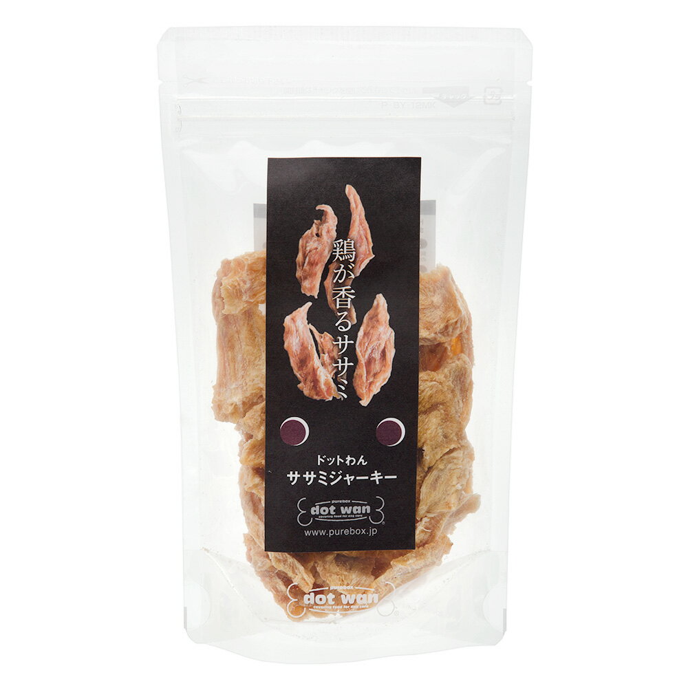 ドットわん　ササミジャーキー　70g　ドッグフード　犬　おやつ　関東当日便