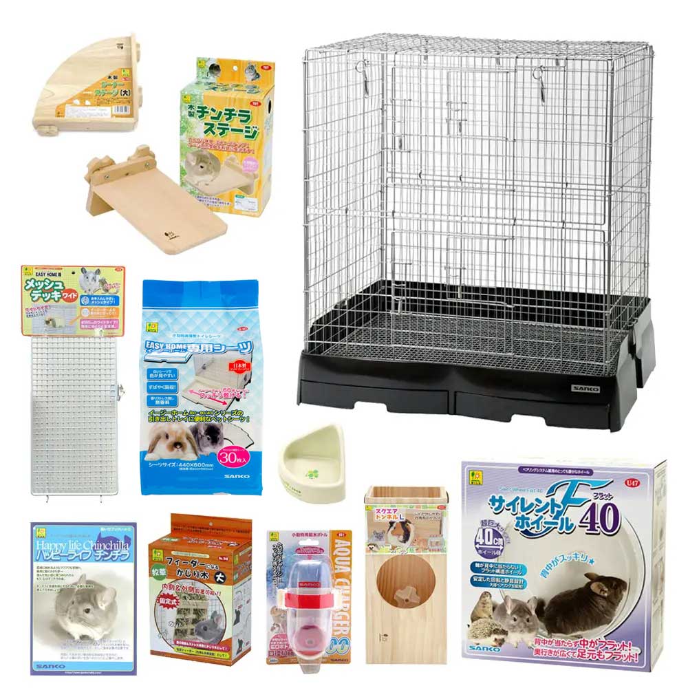 楽天市場】チンチラ 飼育 セット(ケージ|小動物用品):ペット 楽天市場】チンチラ 飼育 セット(ケージ|小動物用品):ペット