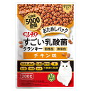 アウトレット品　いなば　CIAO　チャオ　すごい乳酸菌クランキー　おためしパック　チキン味　200g　訳あり　関東当日便