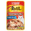 いなば 金のだし まぐろ・かつお かにかま入り 40g 関東当日便