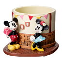 アウトレット品 ディズニープランター パーティー ミッキー&ミニー 3号サイズ 訳あり 関東当日便