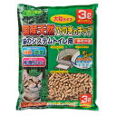 猫砂 クリーンミュウ 木製 国産天然ひのきのチップ 3L 大粒 猫砂 ひのき 燃やせる お一人様8点限り【HLS_DU】 関東当日便