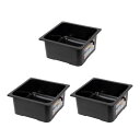 テトラ じょうろでキレイメダカ鉢 40×40 黒 ×3個 めだか 水槽 鉢 屋外 水足しだけで水換え簡単 金魚鉢 関東当日便