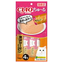 いなば CIAO ちゅ〜る 贅沢サーモン かつお節入り 14g×4本 ちゅーる チュール 猫 訳あり 関東当日便
