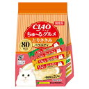 アウトレット品　いなば　CIAO　ちゅ～る　とりささみグルメバラエティ　14g×80本　ちゅーる　チュール　猫　訳あり　関東当日便