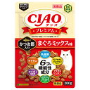 キャットフード いなば CIAO プレミアム かつお節入り まぐろミックス味 200g 関東当日便