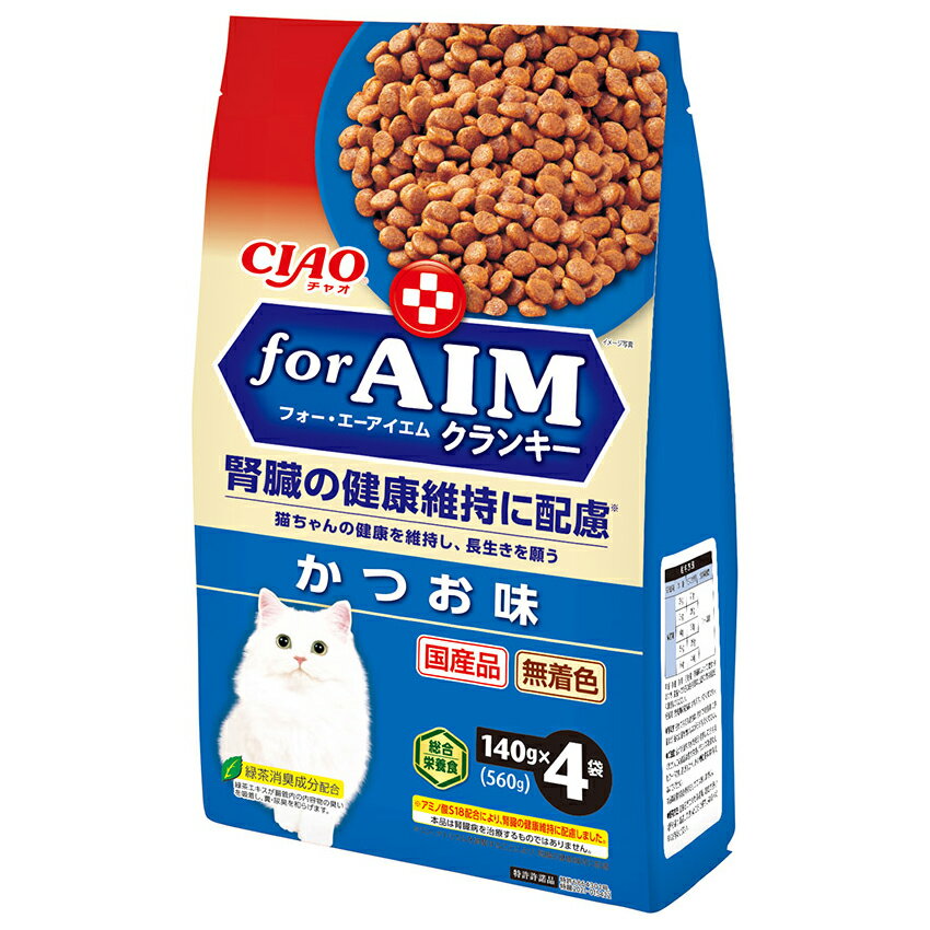 いなば　CIAO　forAIMクランキー　かつお味　140g×4袋　関東当日便のサムネイル