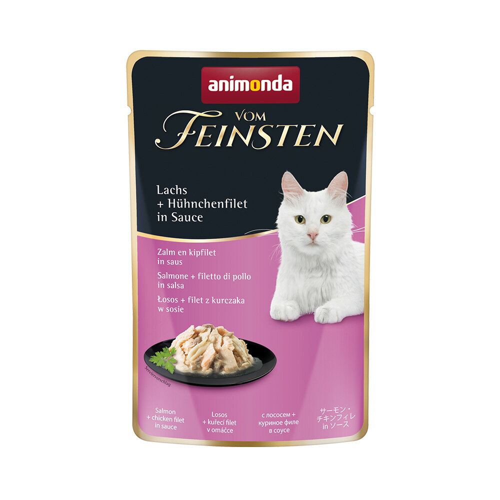 フォムファインステン パウチ サーモン・チキンフィレ