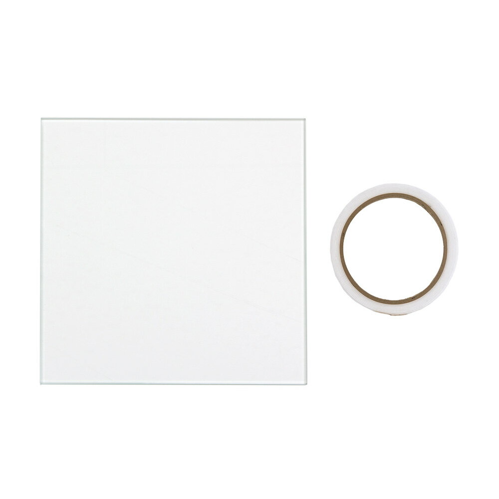 ピッタリガラスフタ オールガラス水槽アクロ15用（幅15×奥行15cm） 1枚 ガラス蓋落下防止テープ付き 関東当日便