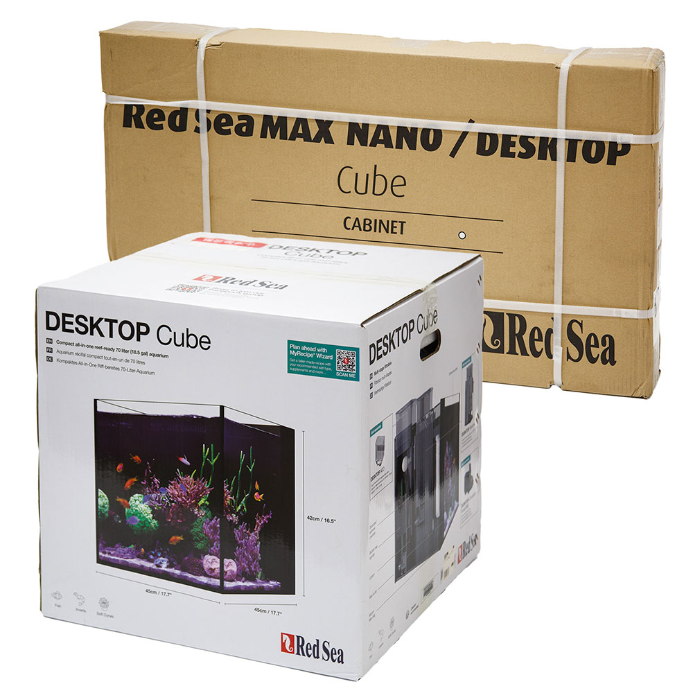 レッドシー　DESKTOP　Cube　セット　ホワイト　45cm水槽【HLS_DU】　関東当日便