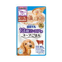 ドギーマン 13歳から用 わんちゃんの国産牛乳スープごはん ビーフと緑黄色野菜入り 80g×60袋 関東当日便