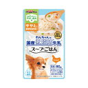 ドギーマン わんちゃんの国産低脂肪牛乳スープごはん ササミと緑黄色野菜入り 80g×60袋 関東当日便