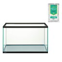 【送料無料】GEX　マリーナ60cm水槽　60×30×36cm　MR600BKST－N＋PSBQ10　淡水用　30mL　沖縄別途送料【HLS_DU】　関東当日便